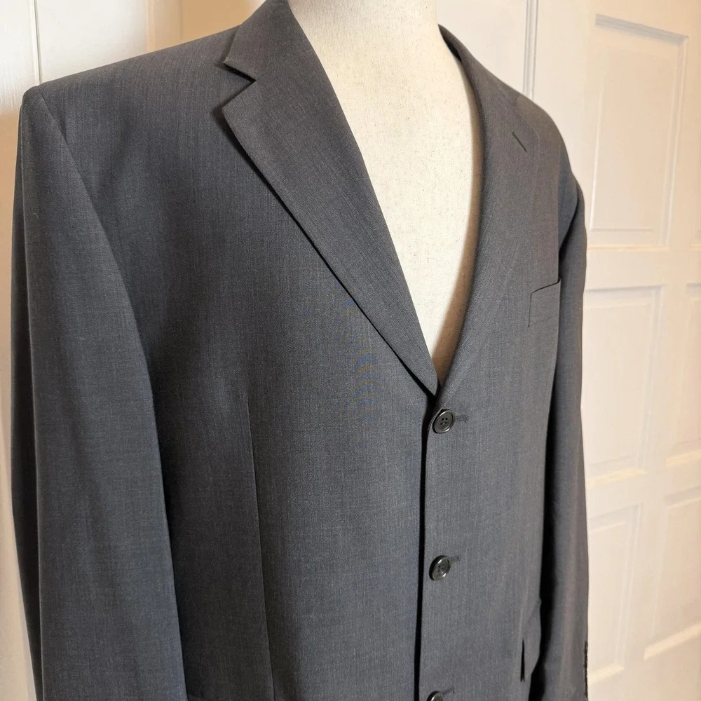 Missoni Blazer Mens 40L Gray 3 Button Made‎ In Italy Suit Jacket Sport Coat